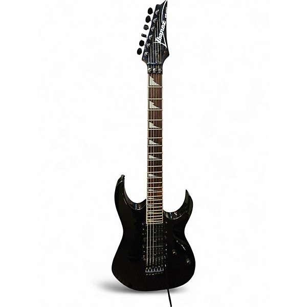 ギター Ibanez RG370DX Used Ibanez RG370DX Black Solid Body Electric Guitar Black