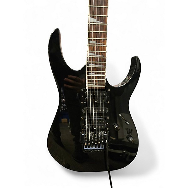 エレキギター　Ibanez RG370dx(black) Used Ibanez RG370DX Black Solid Body Electric Guitar Black
