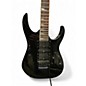 Used Ibanez RG370DX Black Solid Body Electric Guitar