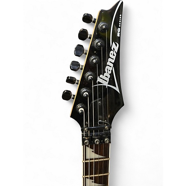 Used Ibanez RG370DX Black Solid Body Electric Guitar Black