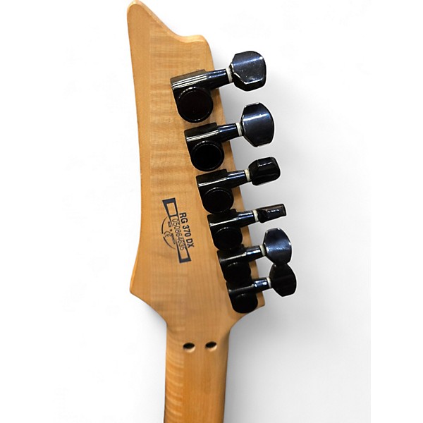 ジャンクIbanez RG series 370dx Used Ibanez RG370DX Black Solid Body Electric Guitar Black