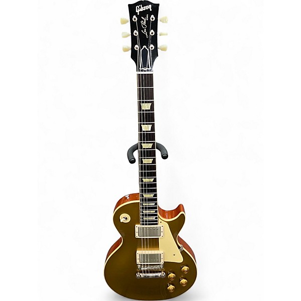 Used Gibson TRUE HISTORIC '57 LES PAUL STANDARD Gold Top Solid Body Electric Guitar