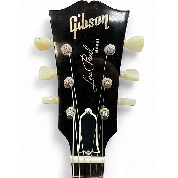 Used Gibson TRUE HISTORIC '57 LES PAUL STANDARD Gold Top Solid Body Electric Guitar