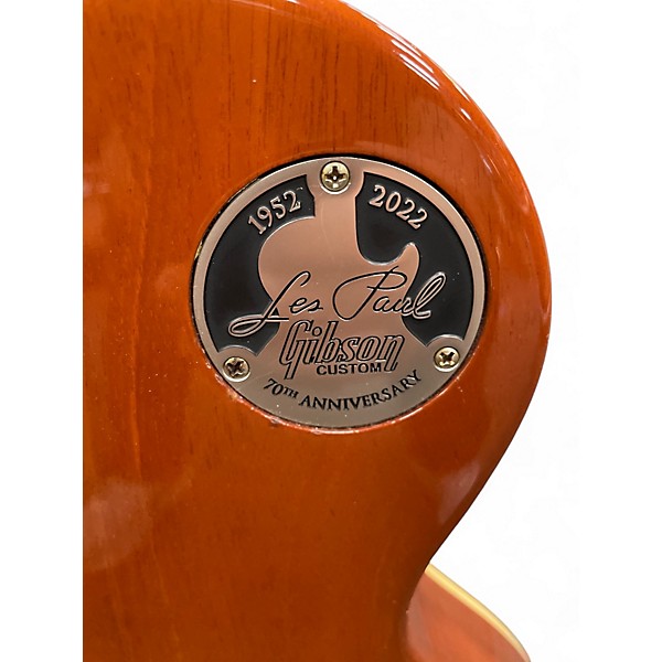 Used Gibson TRUE HISTORIC '57 LES PAUL STANDARD Gold Top Solid Body Electric Guitar