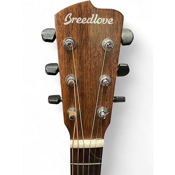 Used Breedlove WILDWOOD CONCERTO SATIN CE Natural Acoustic Electric Guitar