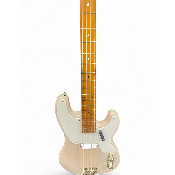 Used Squier Classic Vibe 1950S Precision Bass Vintage Blonde Electric Bass Guitar