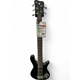Used Warwick ROCKBASS Black Electric Bass Guitar