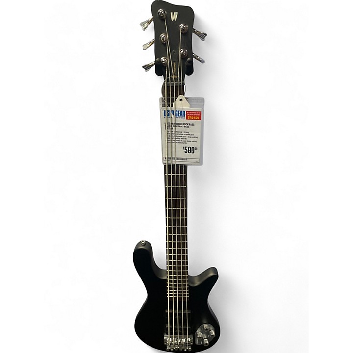 WARWICK Rockbass 美品 Used Warwick ROCKBASS Black Electric Bass Guitar Black