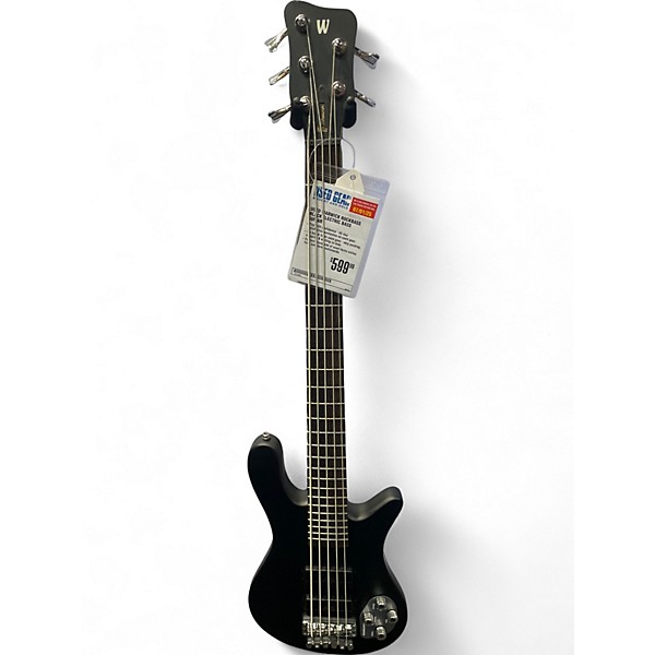 Used Warwick ROCKBASS Black Electric Bass Guitar