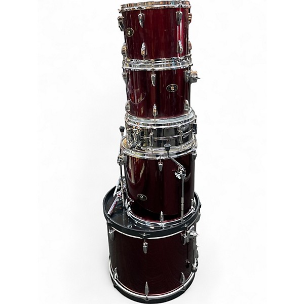 Used TAMA 5 Piece Imperialstar Brown Drum Kit