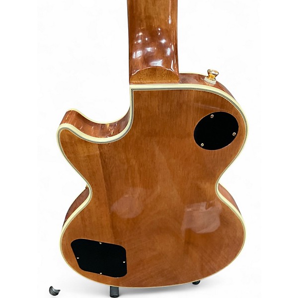 Used Epiphone Les Paul Custom Koa Brown Sunburst Solid Body Electric Guitar