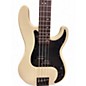 Used Schecter Guitar Research Diamond series P4 wHITE Electric Bass Guitar
