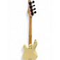 Used Schecter Guitar Research Diamond series P4 wHITE Electric Bass Guitar
