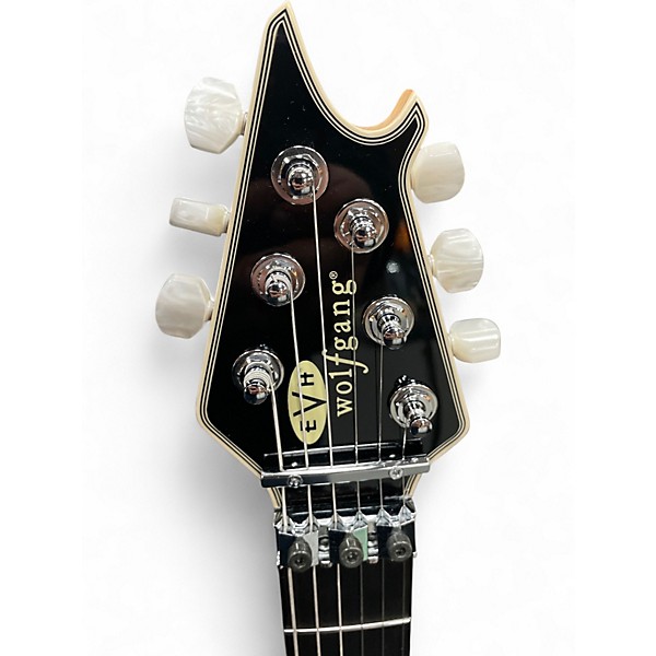 Used EVH USA EDWARD VAN HALEN SIGNATURE REGULAR IVORY Antique Ivory Solid Body Electric Guitar