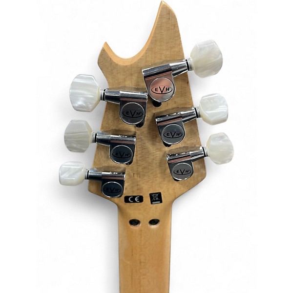 Used EVH USA EDWARD VAN HALEN SIGNATURE REGULAR IVORY Antique Ivory Solid Body Electric Guitar