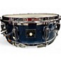 Used TAMA 14X5 superstar classic maple snare blue sparkle Drum thumbnail