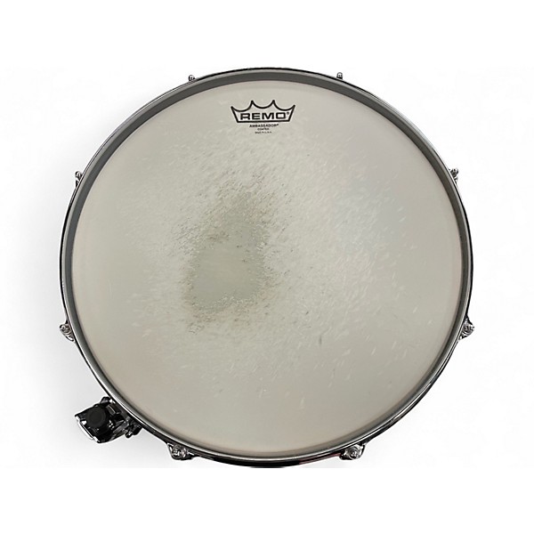 Used TAMA 14X5 superstar classic maple snare blue sparkle Drum