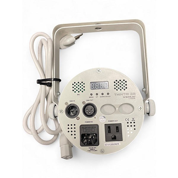 Used Proline Venue ThinTri 38 LED White Par Can Light