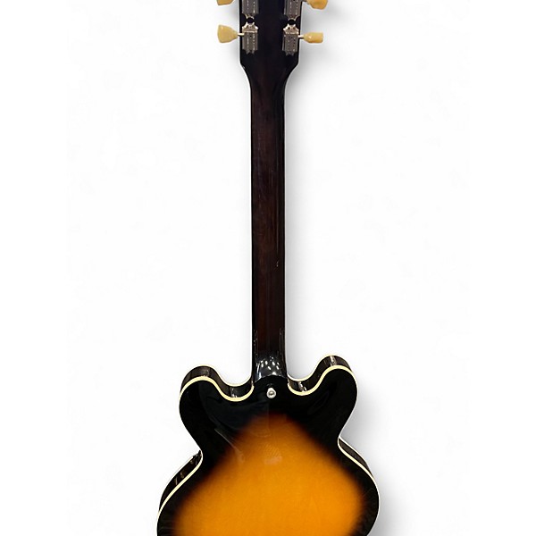 Used 2022 Gibson ES335 Sunburst Hollow Body Electric Guitar