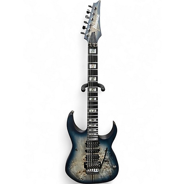Used Ibanez RGT1270PB COSMIC BLUE STARBURST FLAT Solid Body Electric Guitar