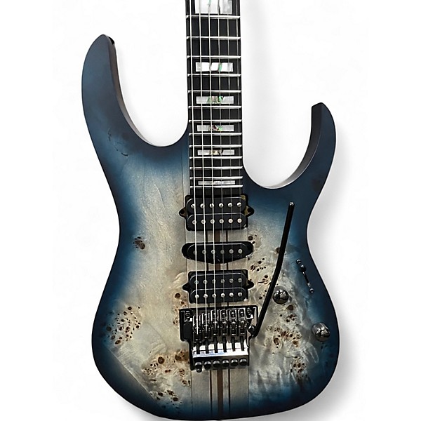 Used Ibanez RGT1270PB COSMIC BLUE STARBURST FLAT Solid Body Electric Guitar