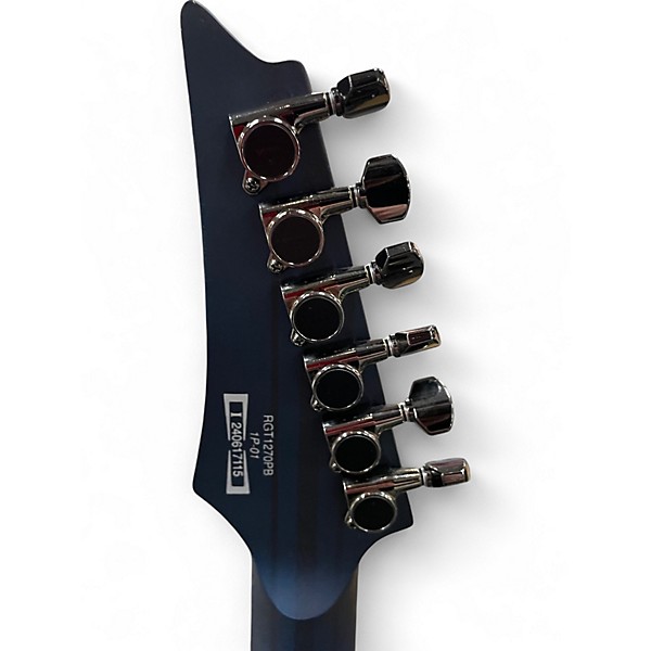 Used Ibanez RGT1270PB COSMIC BLUE STARBURST FLAT Solid Body Electric Guitar