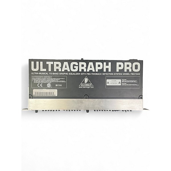 Used Behringer FBQ1502 with Feedback Detection Equalizer