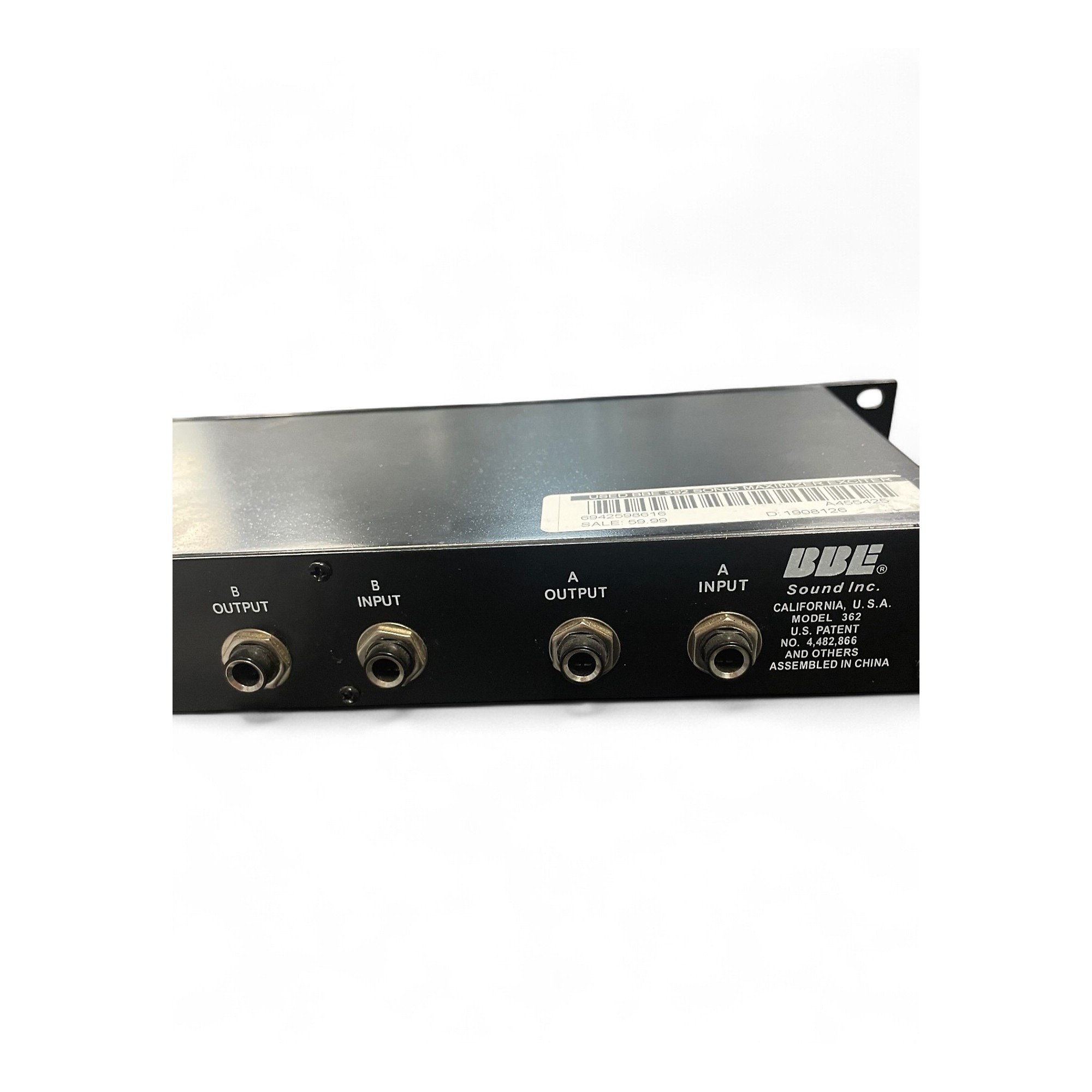 Used BBE 362 Sonic Maximizer Exciter | Guitar Center