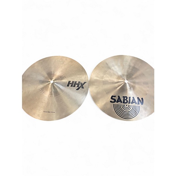 Used SABIAN 14in HHX Groove Hi Hats Cymbal