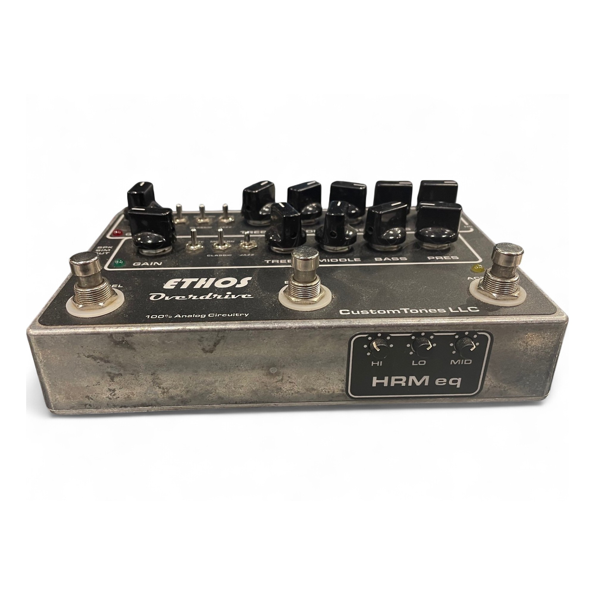 ギター CUSTOM TONES ETHOS Overdrive Used Custom Tones ETHOS OVERDRIVE W/ MODS Effect Pedal