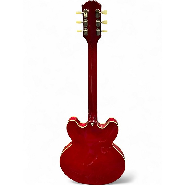 Used Epiphone ES-335 Cherry Red Hollow Body Electric Guitar