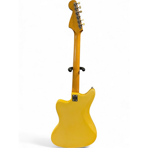 Vintage 1970s Framus Jr De Luxe Yellow Solid Body Electric Guitar