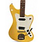 Vintage 1970s Framus Jr De Luxe Yellow Solid Body Electric Guitar
