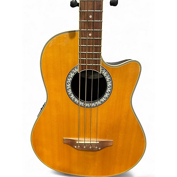 Used Ovation CC074 Celebrity  Natural Acoustic Bass Guitar