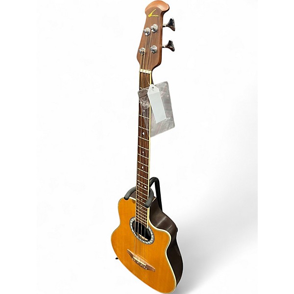 Used Ovation CC074 Celebrity  Natural Acoustic Bass Guitar