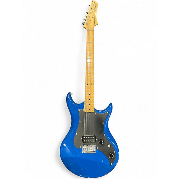 Used Vantage AV130 AVENGER BLUE Solid Body Electric Guitar