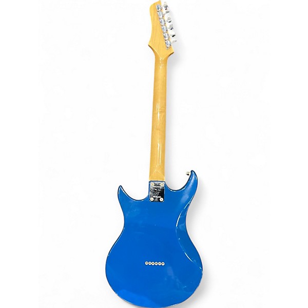 Used Vantage AV130 AVENGER BLUE Solid Body Electric Guitar