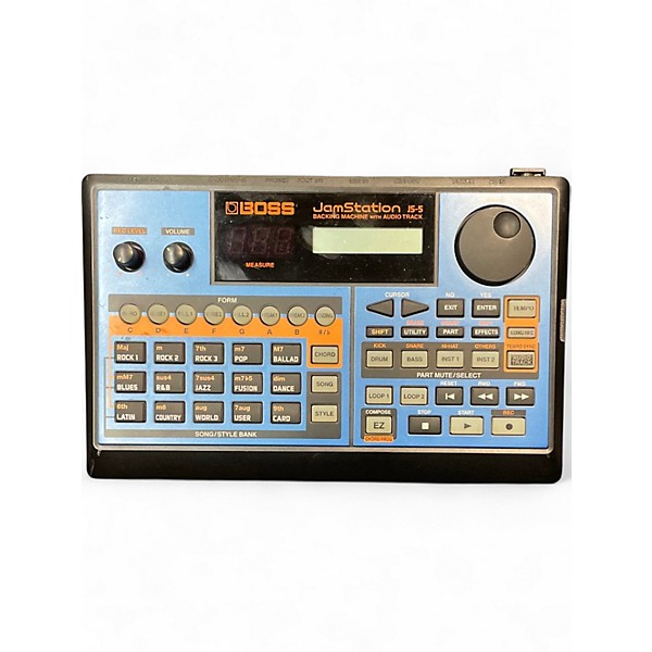 Used BOSS JS5 JamStation Drum Machine