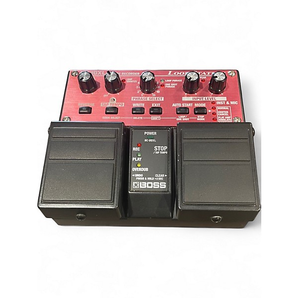 Used BOSS RC20XL Loop Station XL Twin Pedal