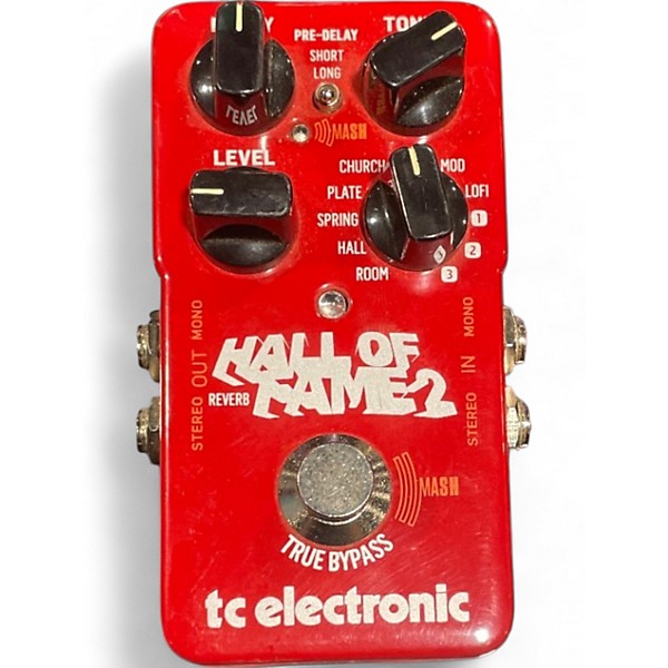 【数量は多】 Used Pedal Effect Reverb 2 Fame Of Hall Electronic TC ギター