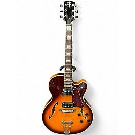 Used Teton F SERIES HOLLOWBODY SUNBURST Hollow Body Electric Guitar