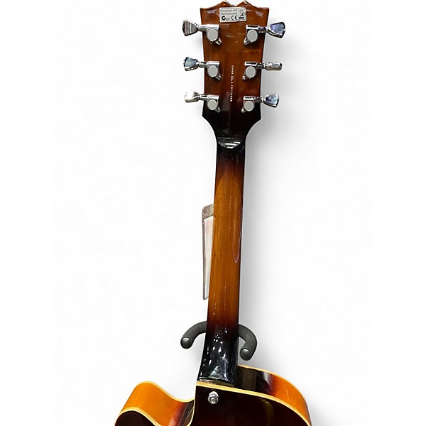 Used Teton F SERIES HOLLOWBODY SUNBURST Hollow Body Electric Guitar