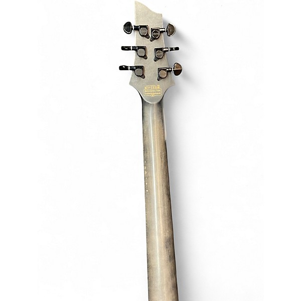 Used 2023 Schecter Guitar Research Omen Extreme 6 Blue Burst Solid Body Electric Guitar