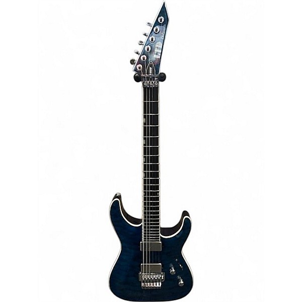 Used ESP MH-1000 Black Ocean Solid Body Electric Guitar