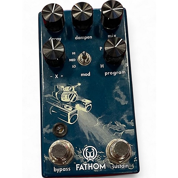 Used Walrus Audio Fathom Reverb Effect Pedal