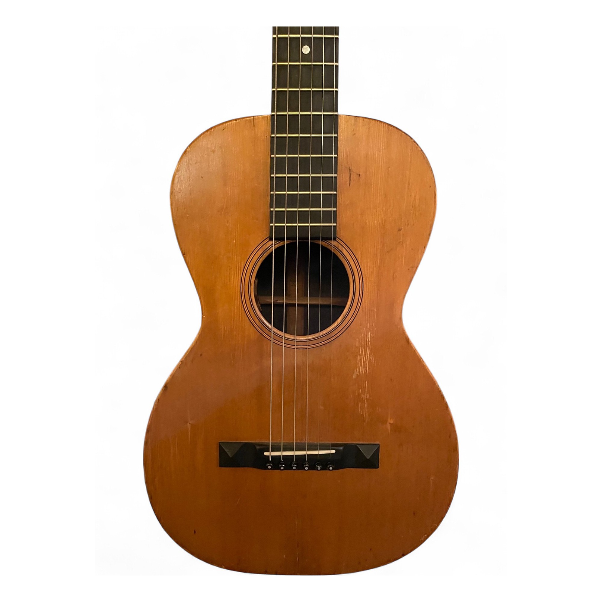 Vintage 1920s Larson Brother MAURER Natural Acoustic Guitar