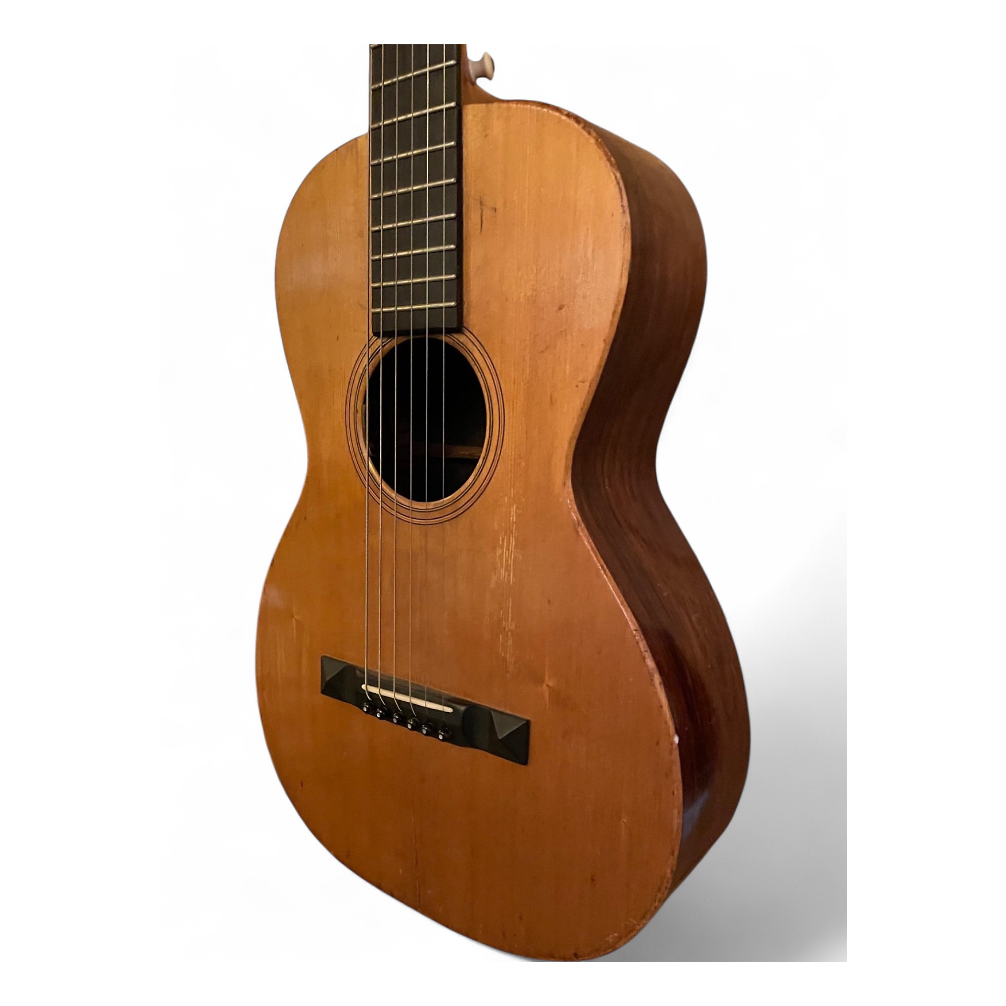 Vintage 1920s Larson Brother MAURER Natural Acoustic Guitar