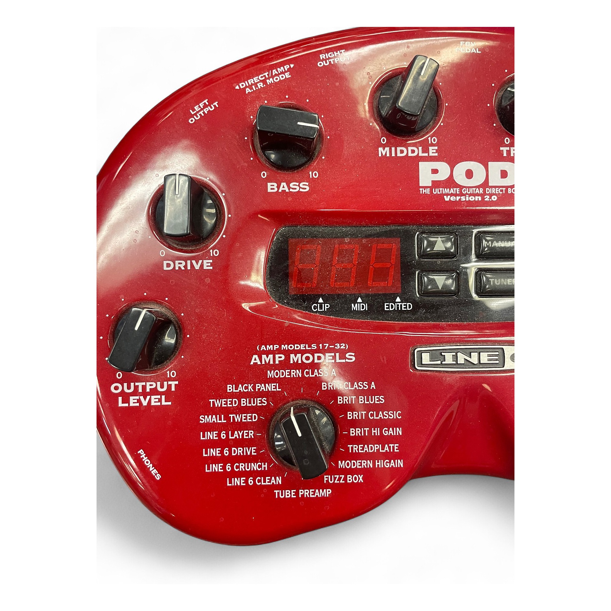 line 6 pod 2.0 kaufen Used Line 6 Pod 2.0 Amp Modeler Effect Processor