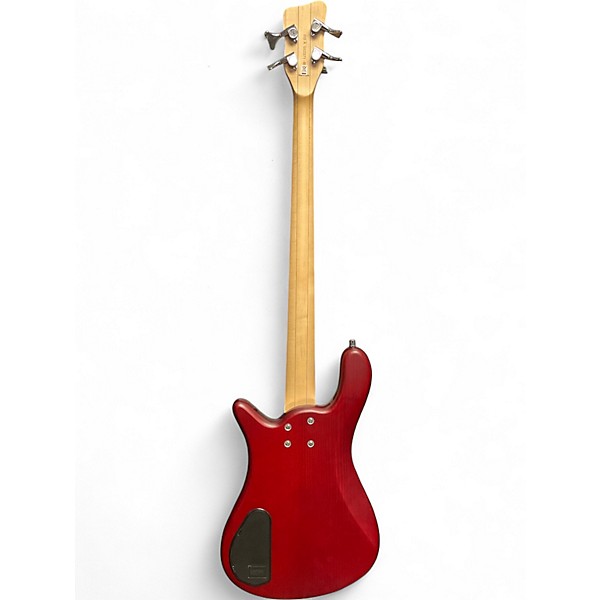 Used Warwick STREAMER Red Electric Bass Guitar