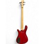 Used Warwick STREAMER Red Electric Bass Guitar